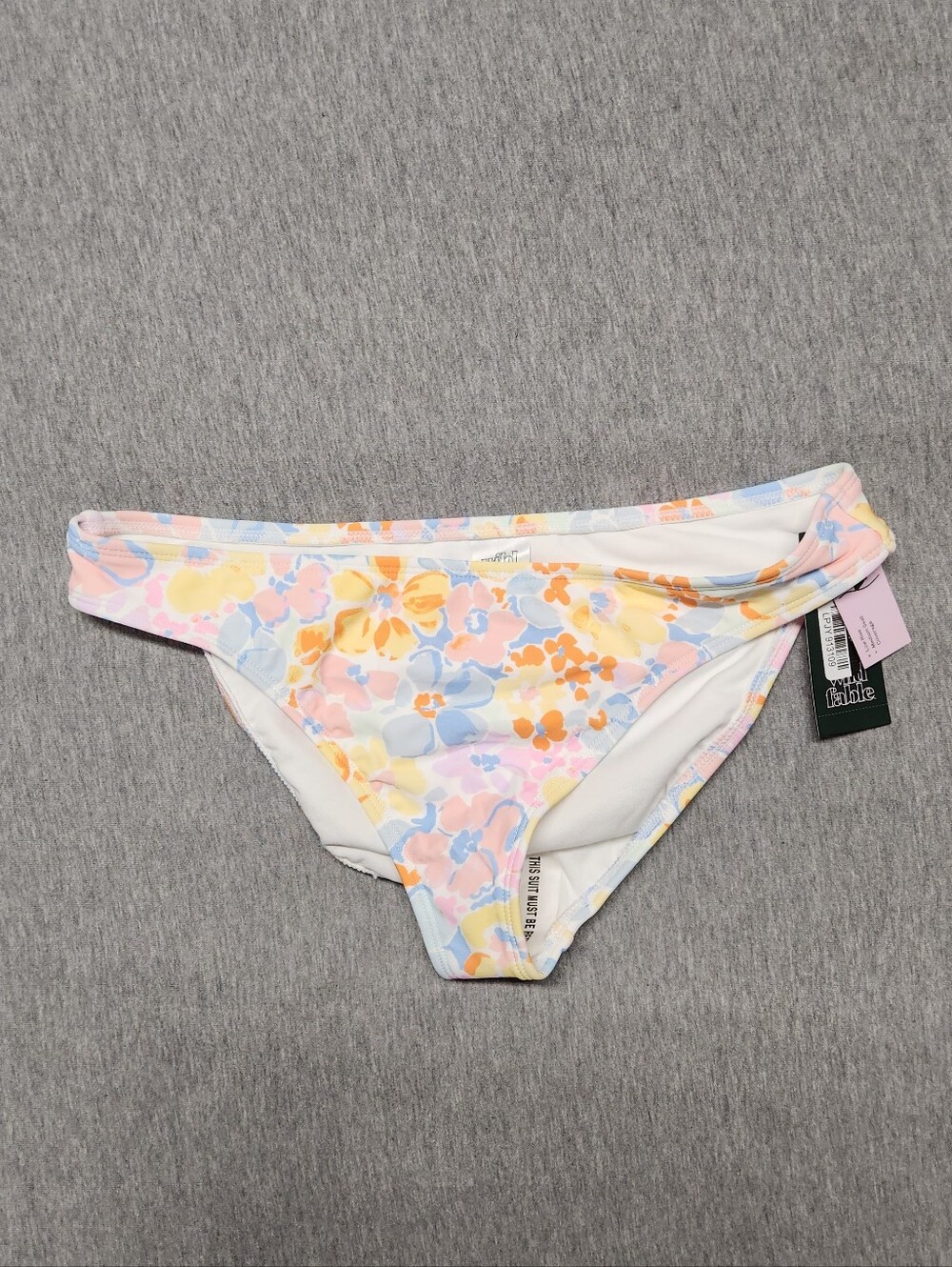 Wild Fable Women’s Solid Tricot Low‑Rise Medium‑Coverage Bikini Bottom – Multi